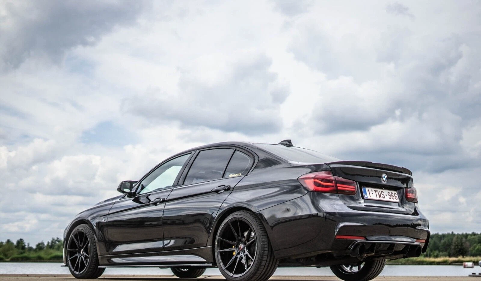 19 zoll JR21 Concave Felgen für BMW 3er F30 F31 4er F32 F33 F36 Matt Schwarz