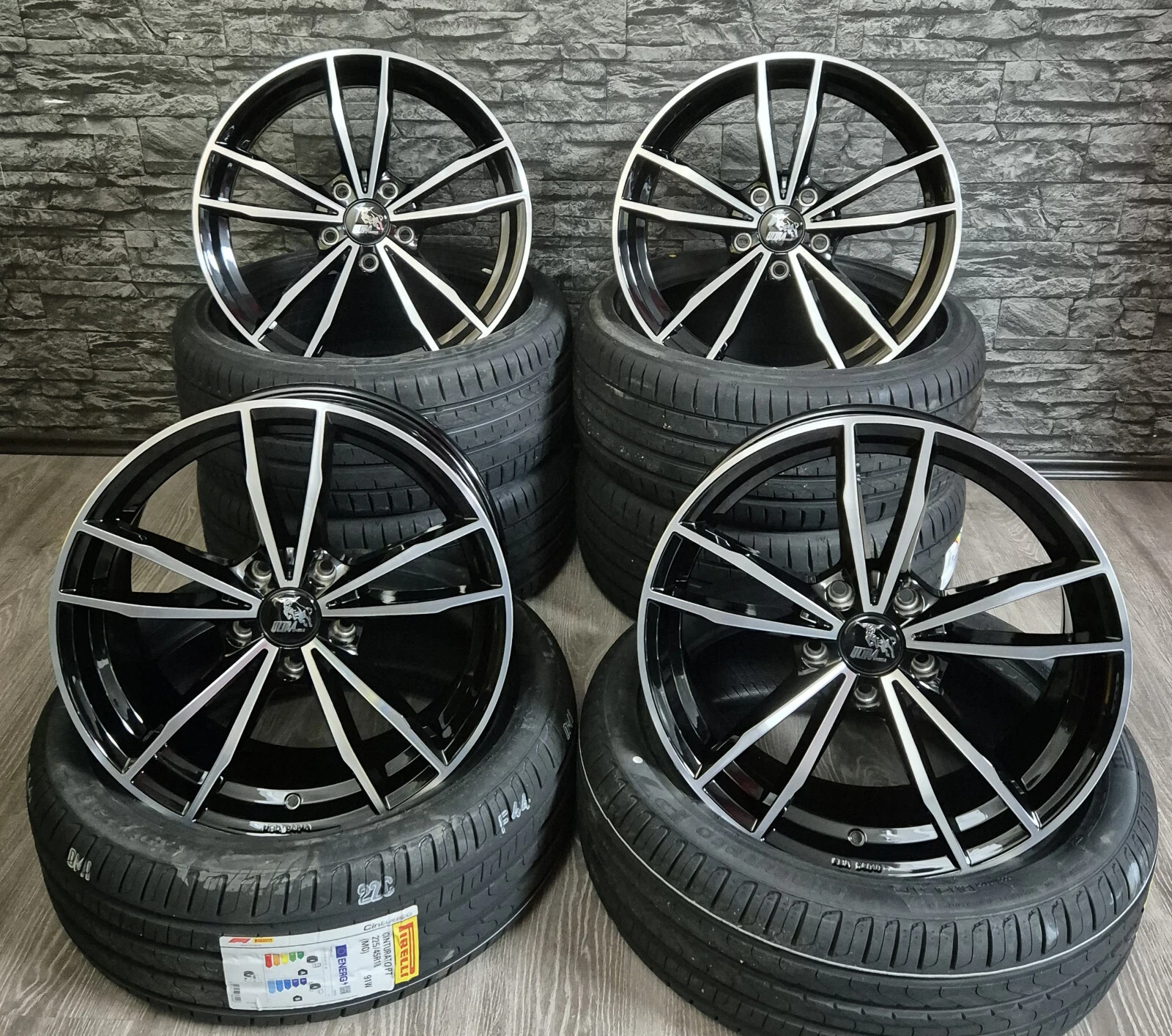 19 Zoll UA24 Felgen für BMW 5er G30 G31 G60 M550 6er G32 7er G11 G12 Competition