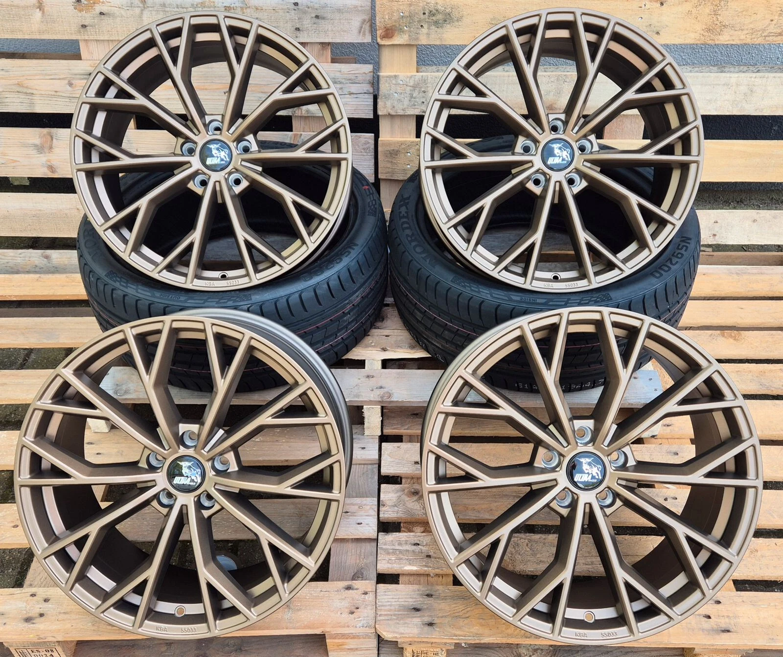18 Zoll UA23 Felgen für VW Caddy Beetle Sharan Tiguan Scirocco T-Roc Arteon R