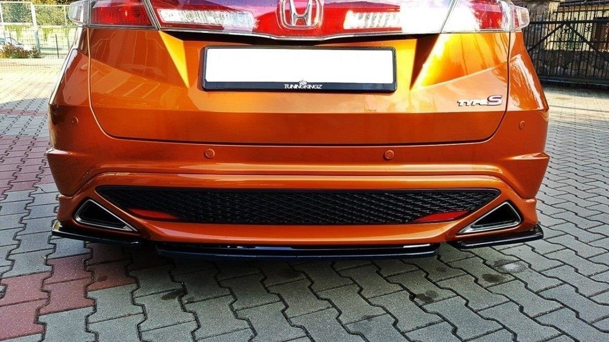 Heckansatz HONDA CIVIC VIII TYPE S/R schwarz Hochglanz