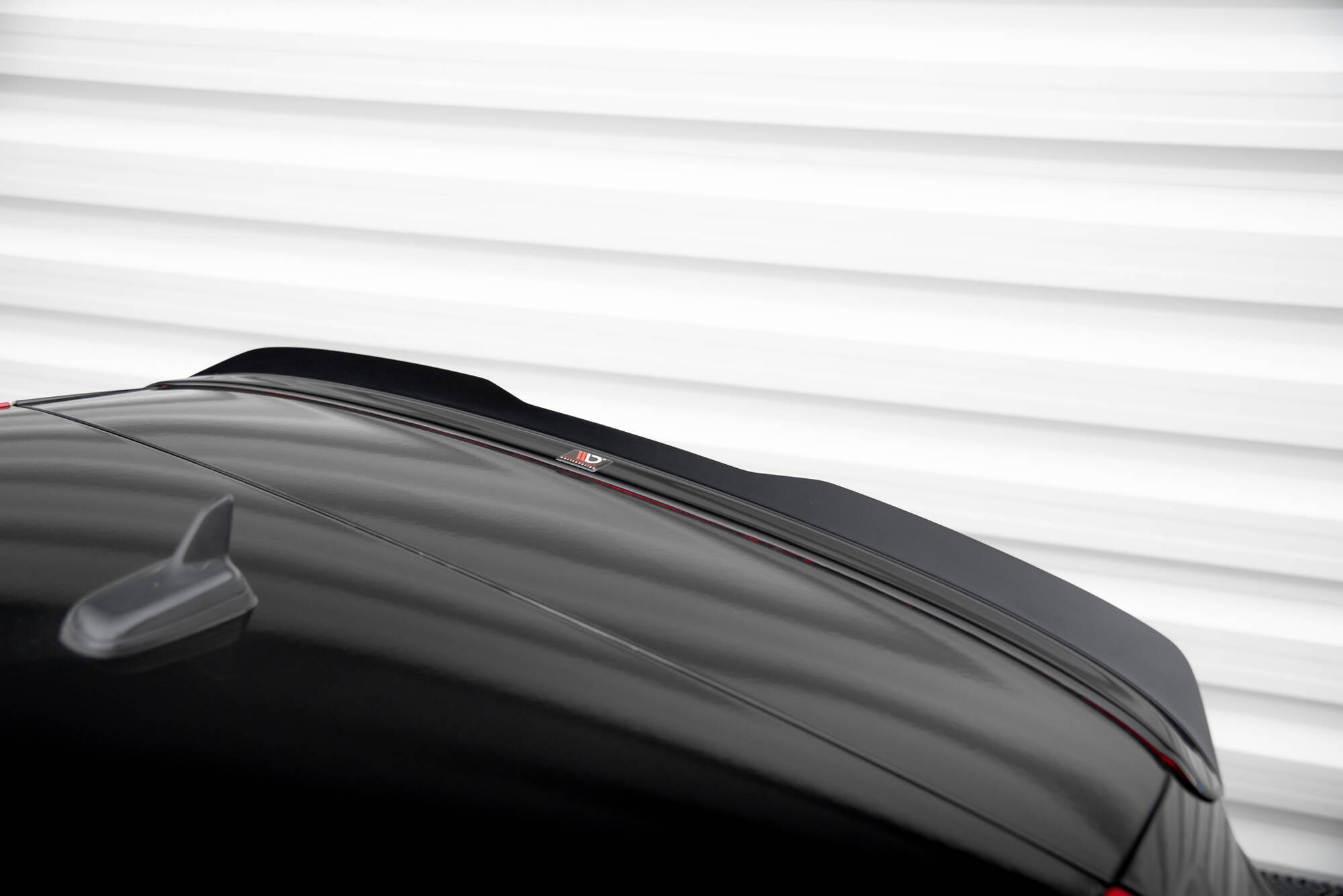 Heck Spoiler Aufsatz Abrisskante V.3 passend für VW Golf 7 / 7 FL R / R-Line / GTI schwarz Hochglanz