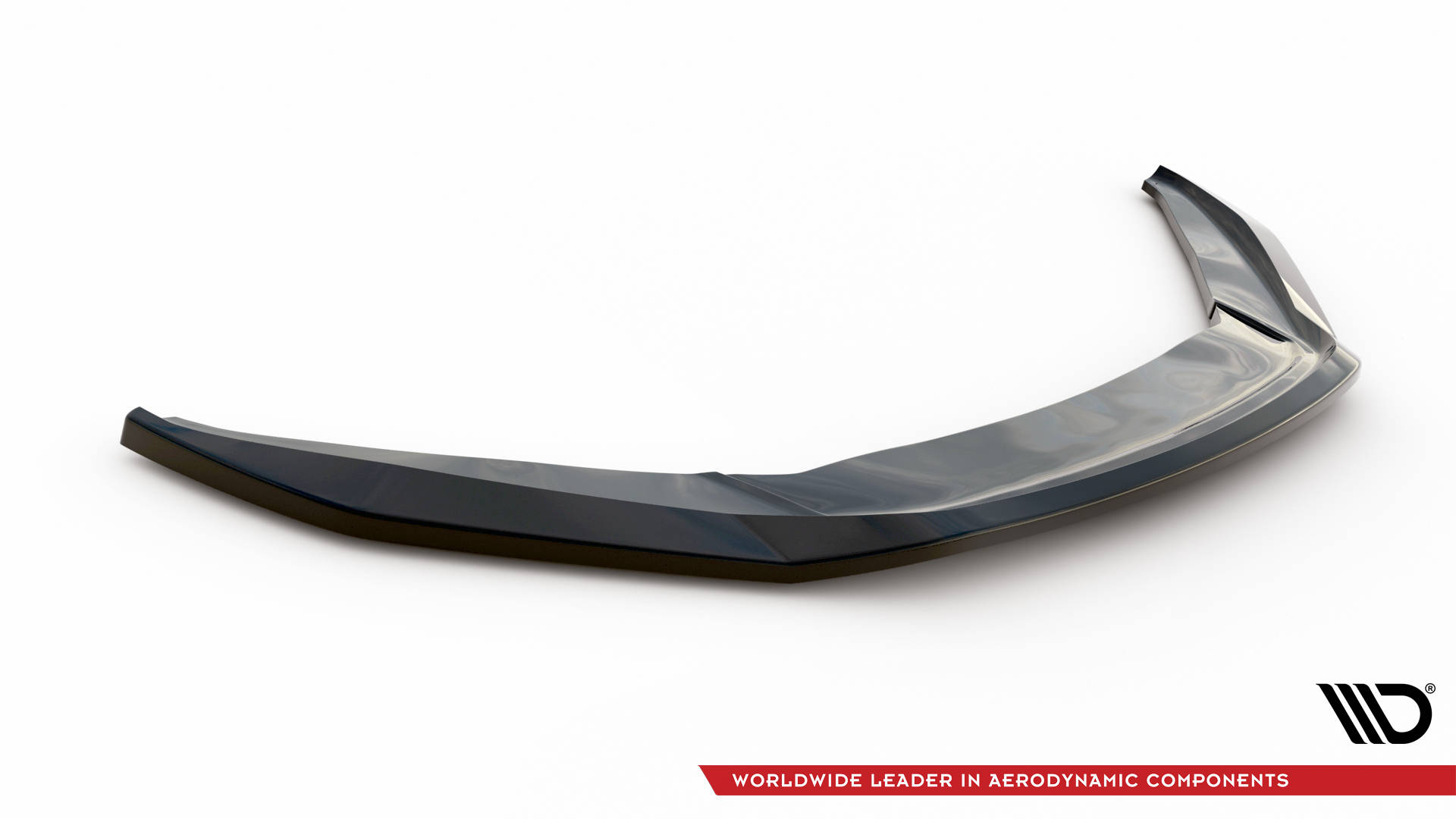 Street+ Spoilerlippe Front Ansatz V.2 passend für VW Scirocco Mk3 schwarz Hochglanz