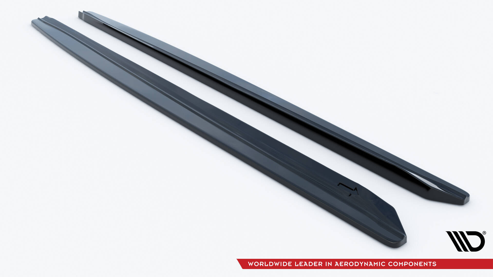 Street+ Seitenschweller Leisten passend für Skoda Superb Liftback / Combi Mk3 schwarz Hochglanz