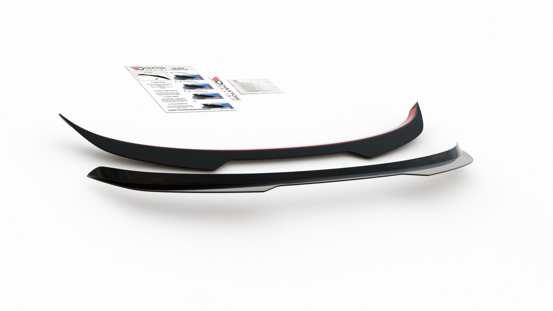 Spoiler CAP für Ford Fiesta ST Mk7 FL schwarz Hochglanz