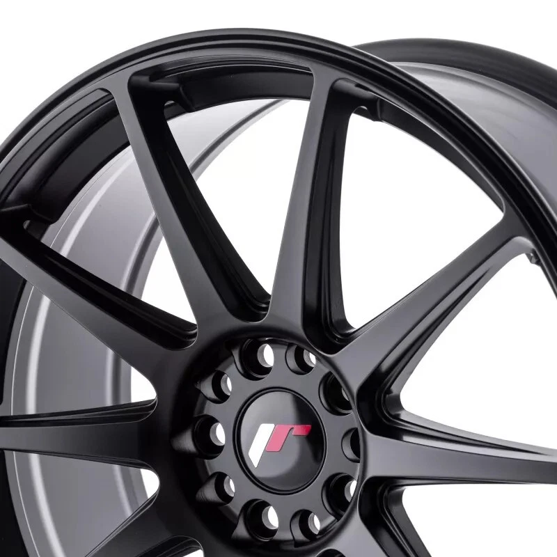 20 zoll Japan Racing JR11 Felgen für Ford Mustang LAE 9x20 + 10,5x20 Schwarz