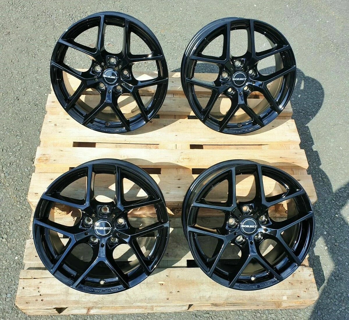 18 Zoll Borbet Y Felgen 5x112 für BMW 1er F40 X1 X2 F48 M135i F39 M Competition