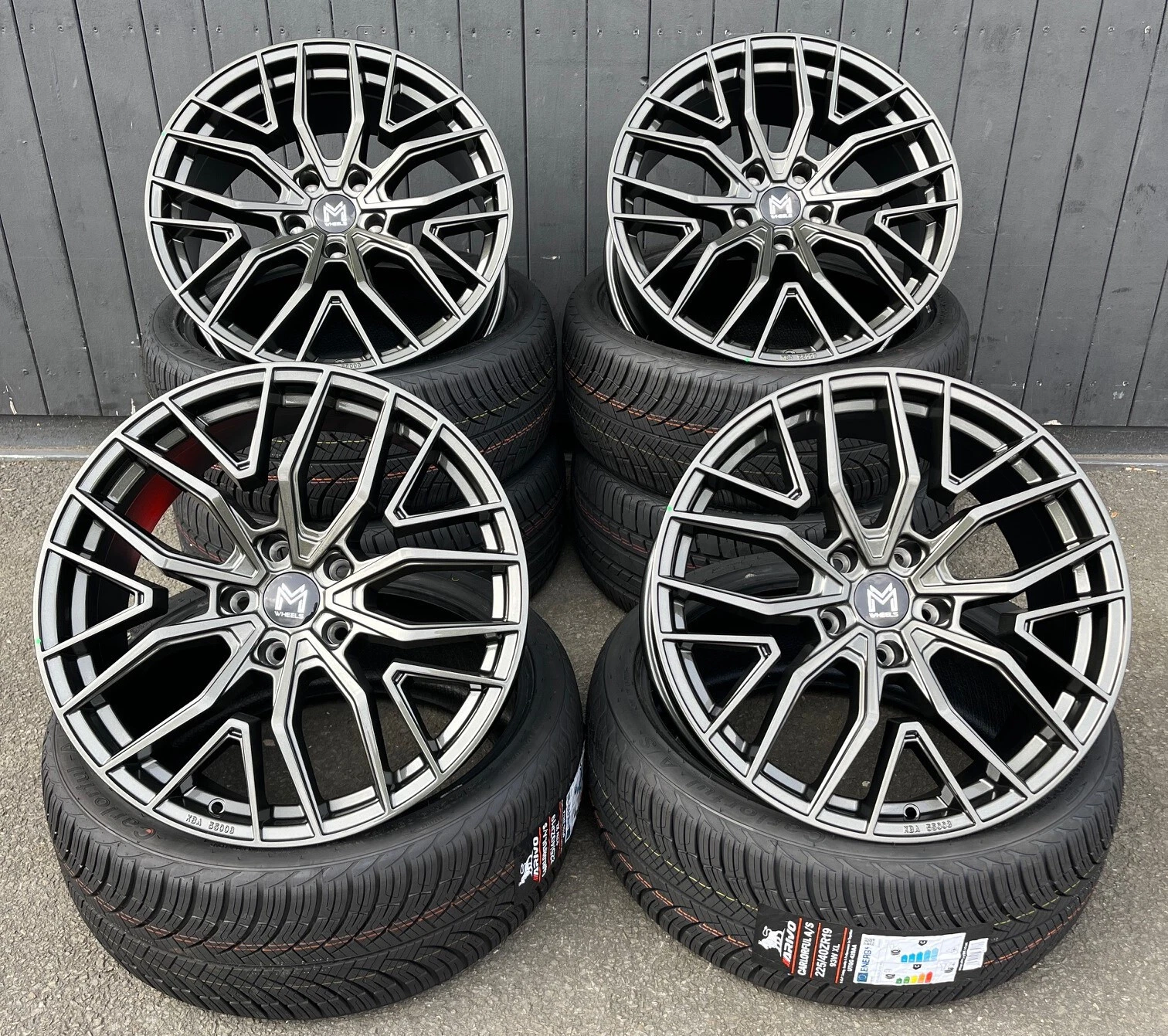 19 zoll MM09 Felgen für Mercedes CL W215 W216 CLS W219 W218 EQC EQE GLA A45 AMG