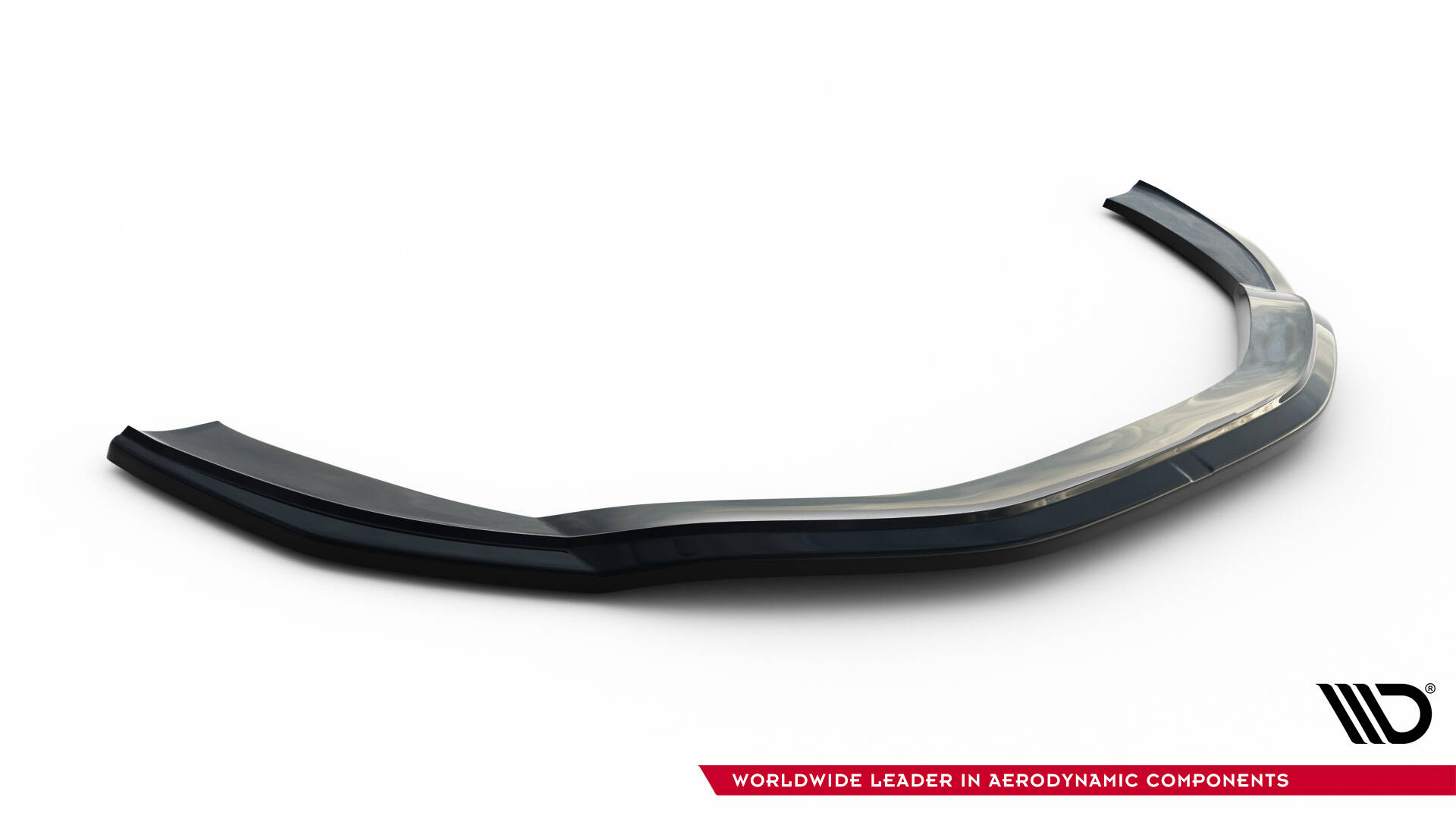 Front Ansatz für Audi A8 D4 schwarz Hochglanz