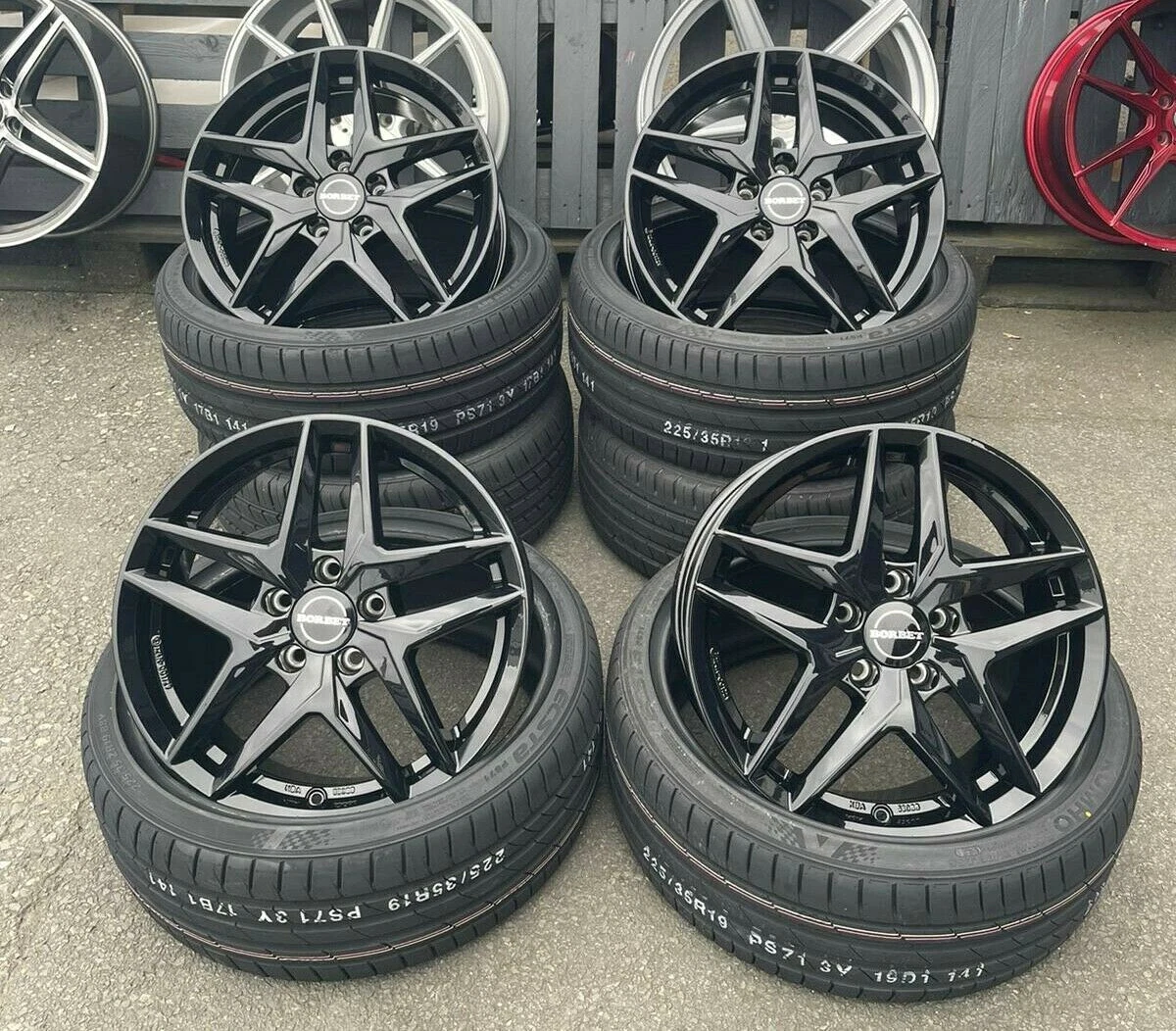 17 Zoll Z Felgen für Mercedes CLA Klasse W117 W118 C118 C117 X118 X117 Shooting