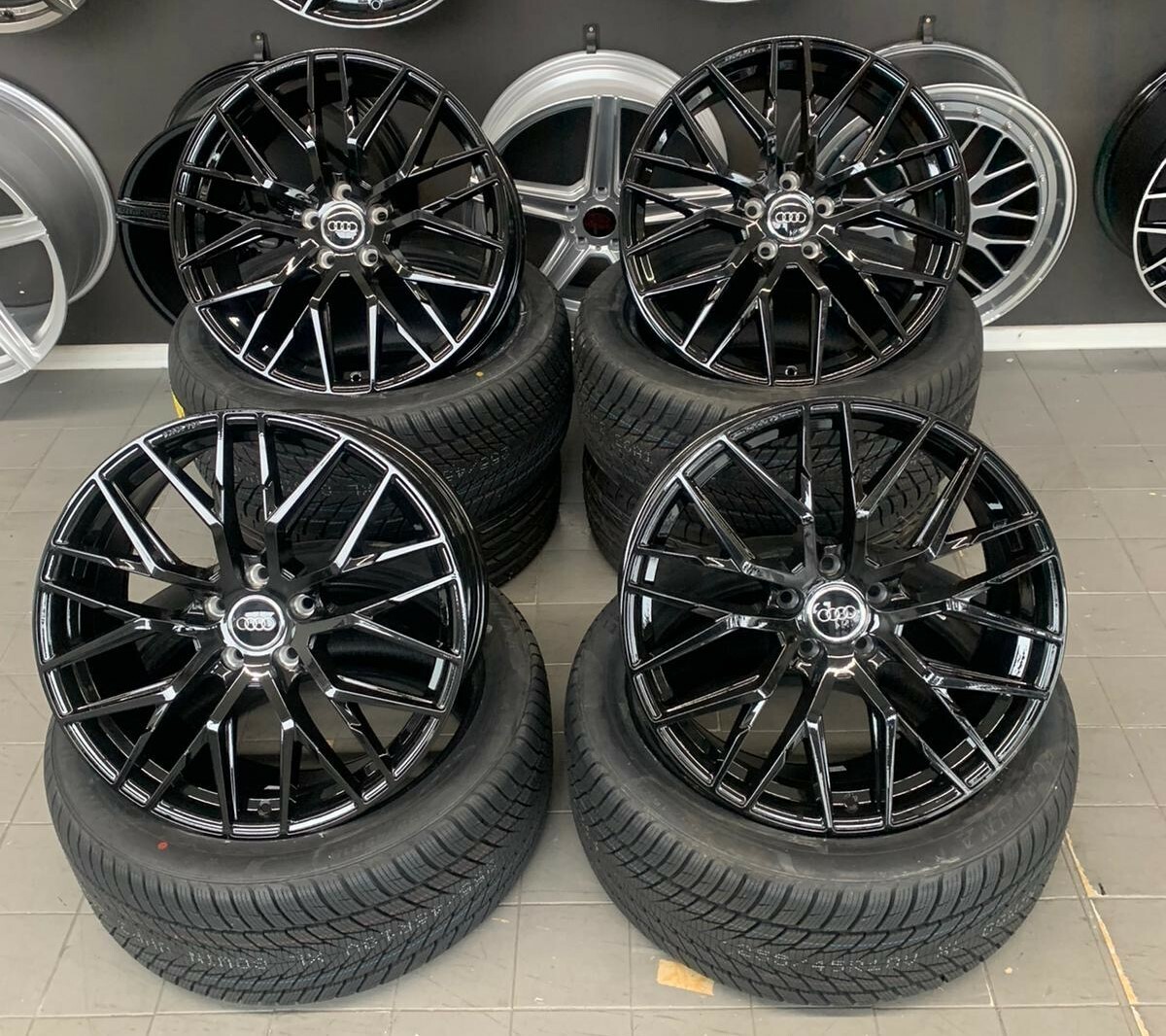 19 Zoll MAM RS4 Alu Felgen 5x112 für Audi A3 S3 RS3 8P 8V TT RS S-Line Q2 R8