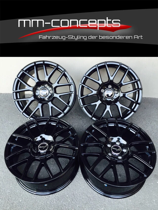17 Zoll WH26 Alufelgen Audi A4 8E 8B8 A5 B8 A6 4B 4F 4G A8 D2 Q3 S-Line RS ABE