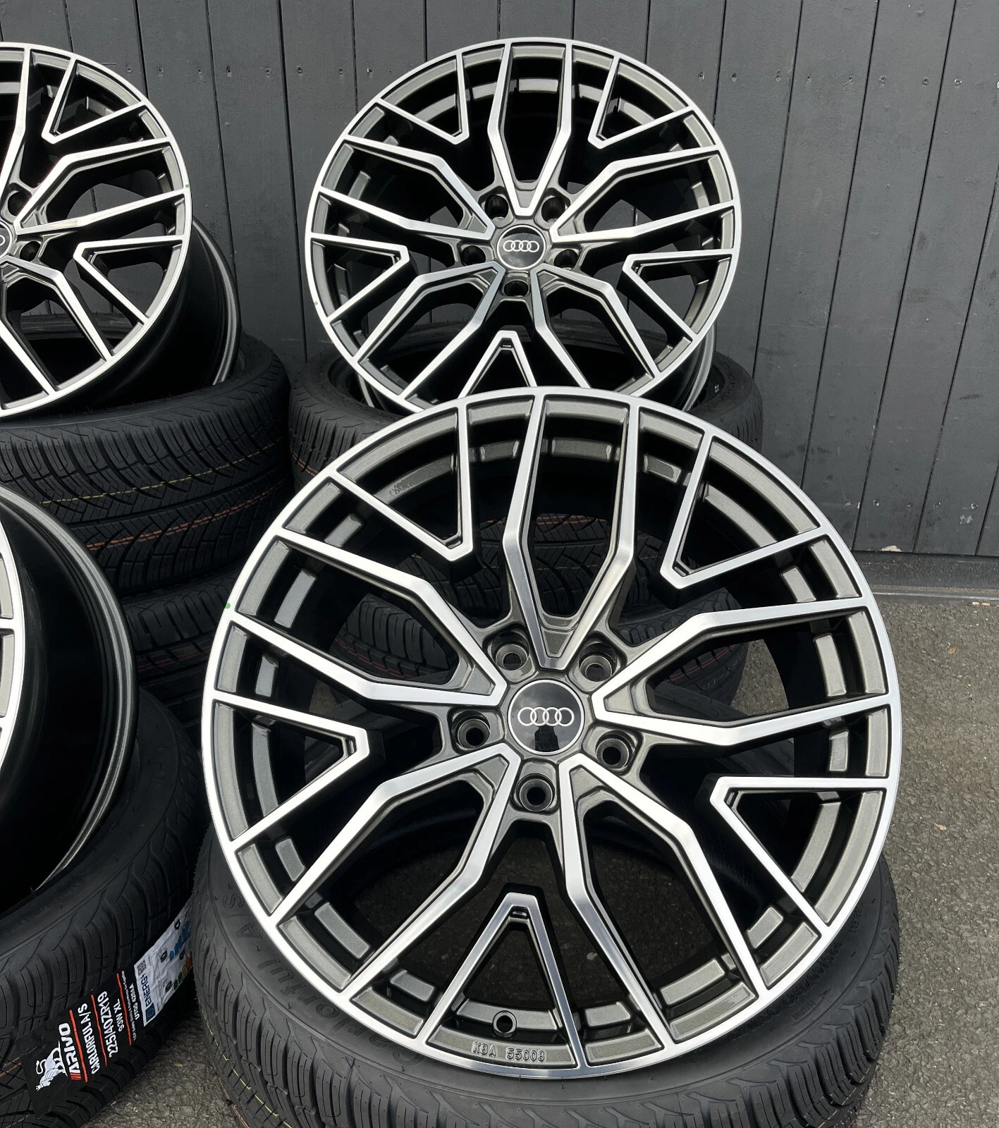 19 zoll MM09 Alu Felgen für Audi A4 S4 RS4 8E B6 B7 B8 B9 QB6 Limo Avant S-Line