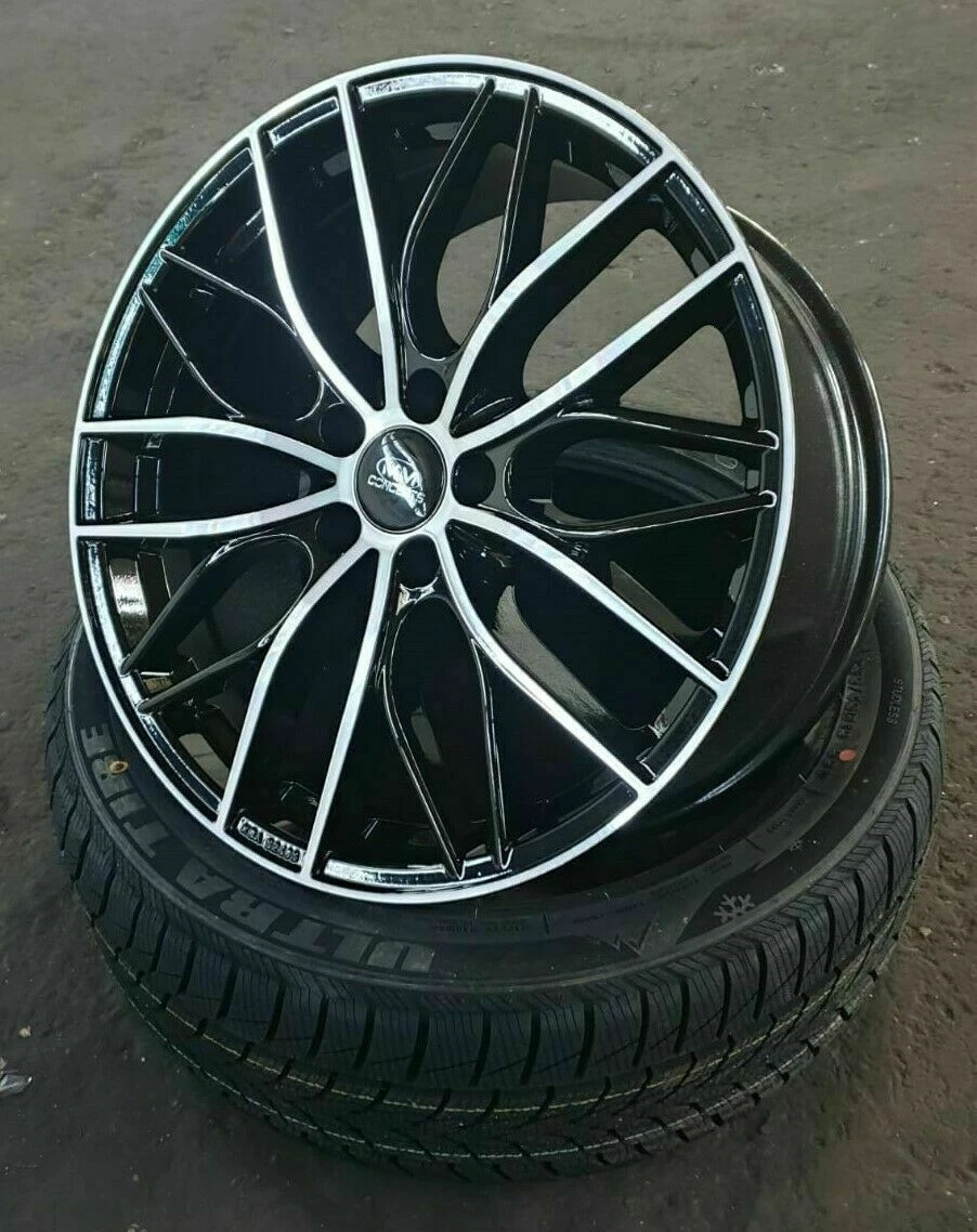 19 Zoll MM01 Felgen für VW T5 T6 T6.1 Bus Transporter Multivan California Black