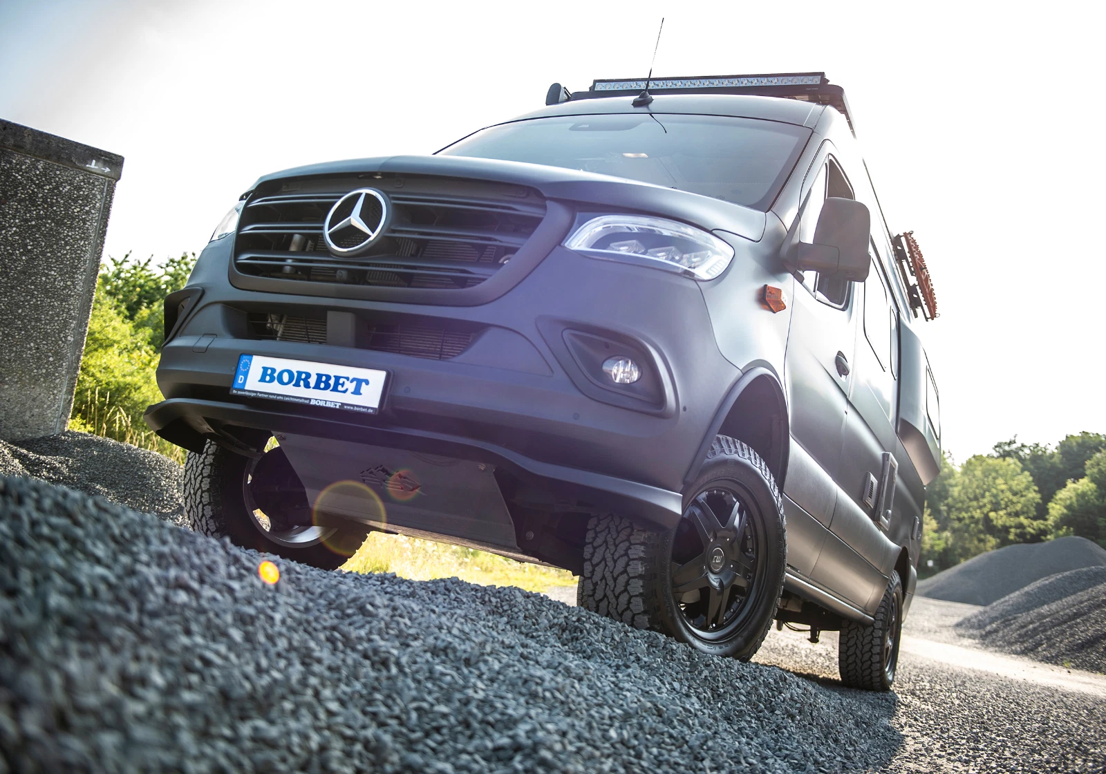 18 Zoll CWB Borbet Alu Felgen für Mercedes Sprinter 4x4 Camper Wohnmobil 5x130