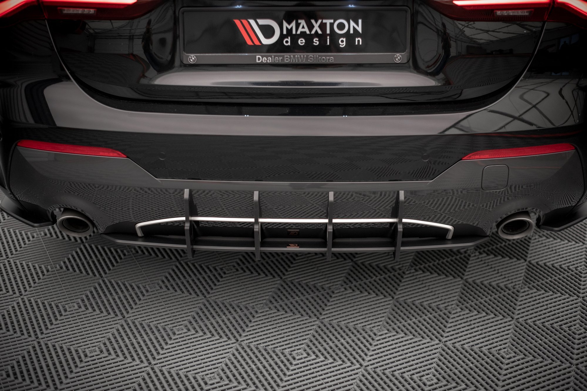 Street Pro Heckschürze Heck Ansatz Diffusor passend für BMW 4er M-Paket G22 / G23 / G22 FL / G23 FL