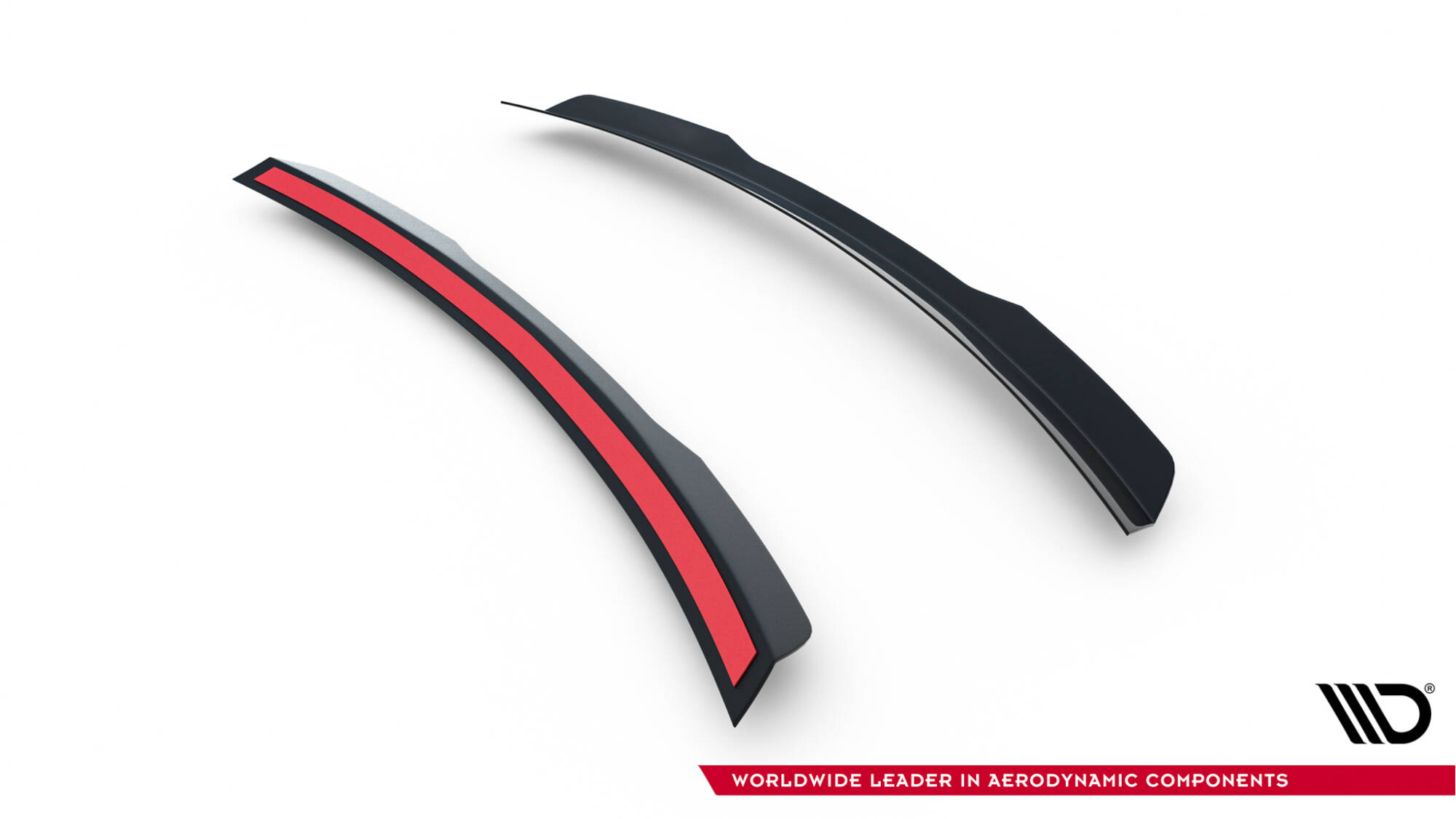 Spoiler CAP für Peugeot RCZ Mk1 / Mk1 Facelift schwarz Hochglanz