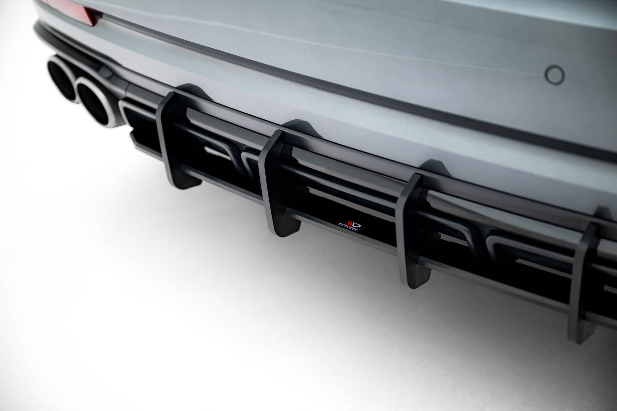 Street Pro Heckschürze Heck Ansatz Diffusor passend für Audi S8 D5 FL