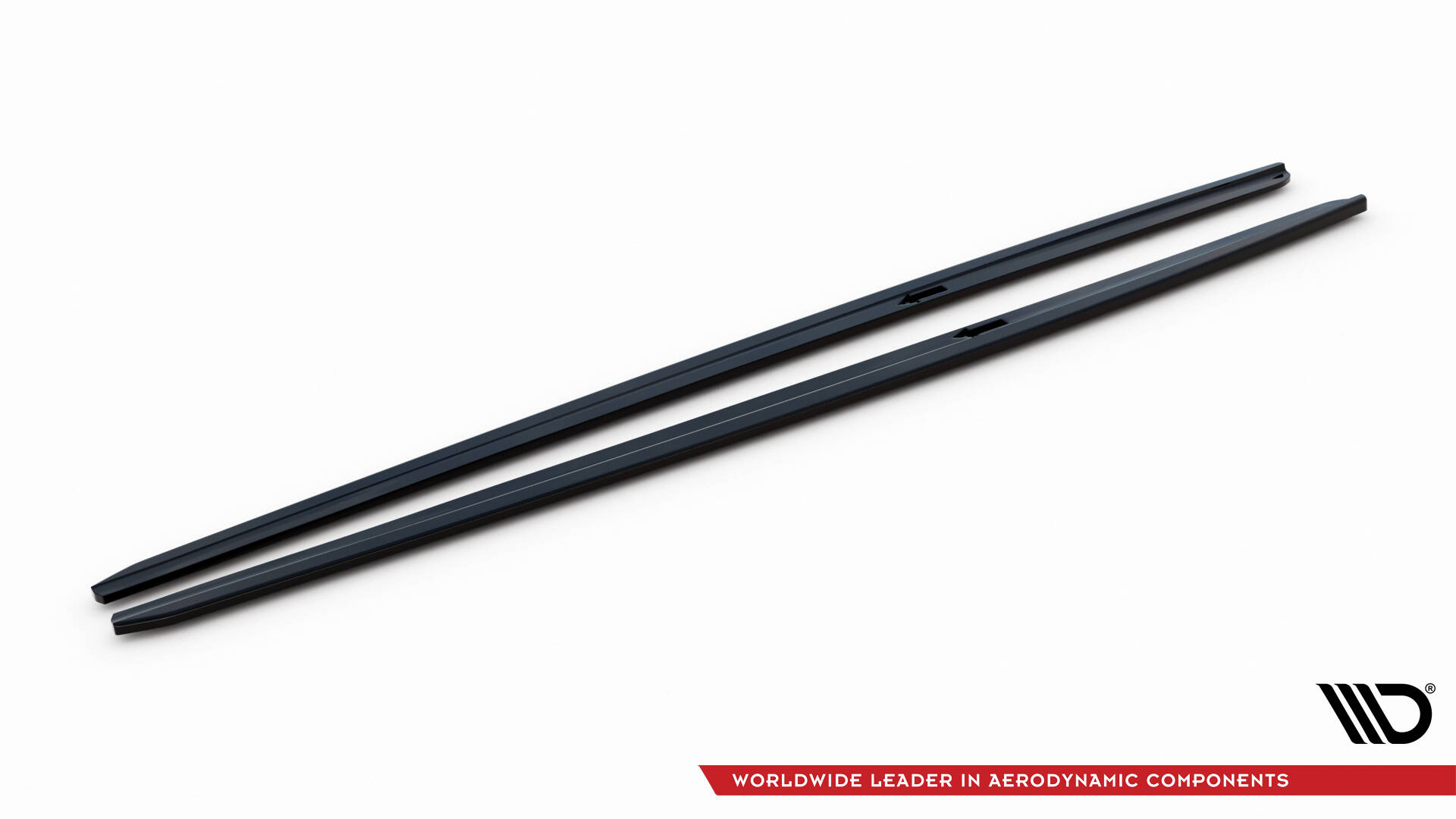 Street+ Seitenschweller Leisten V.2 passend für BMW 5er F10/F11 M-Paket / M5 schwarz Hochglanz