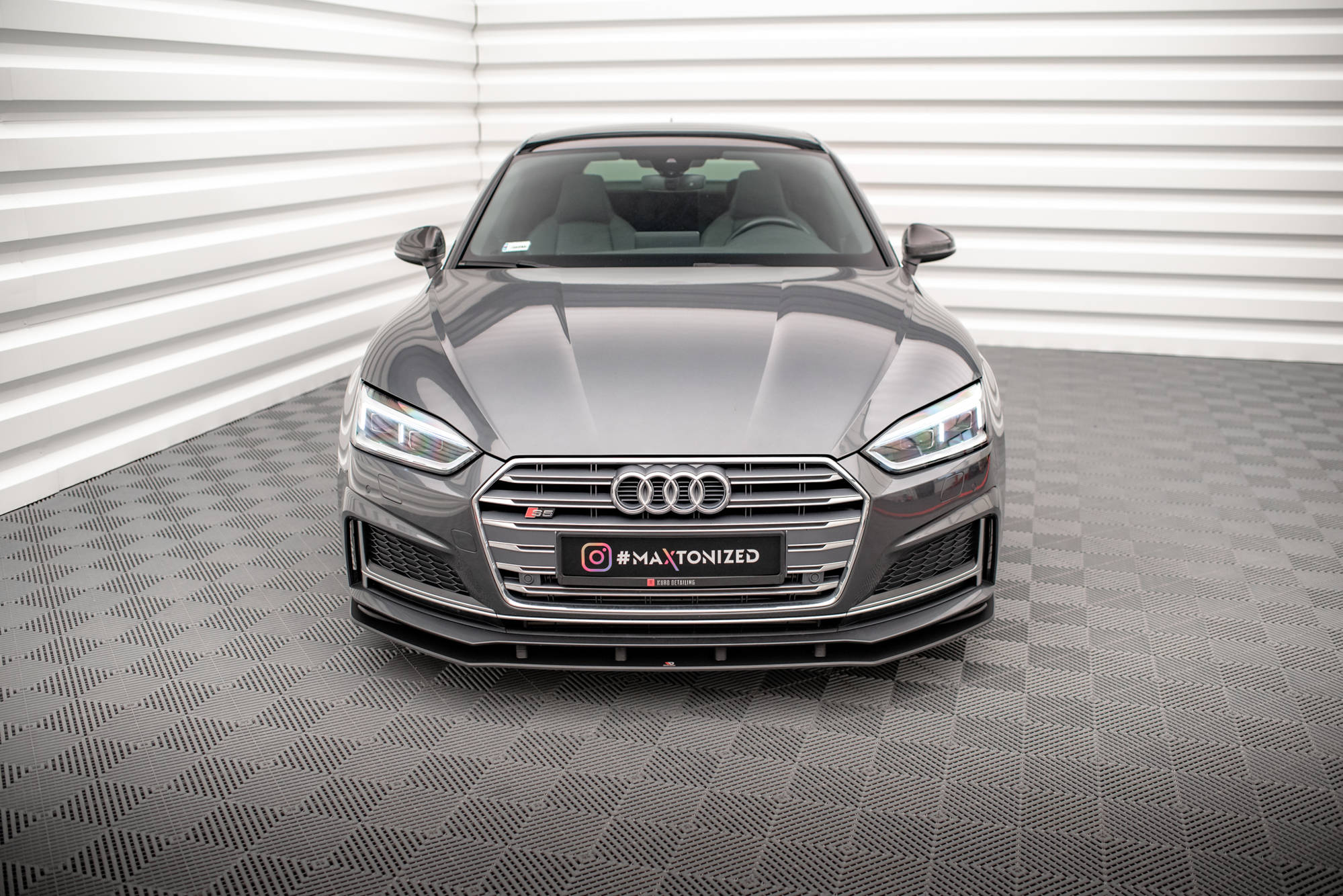 Street Pro Spoilerlippe Front Ansatz passend für Audi A5 S-Line / S5 Coupe / Sportback F5
