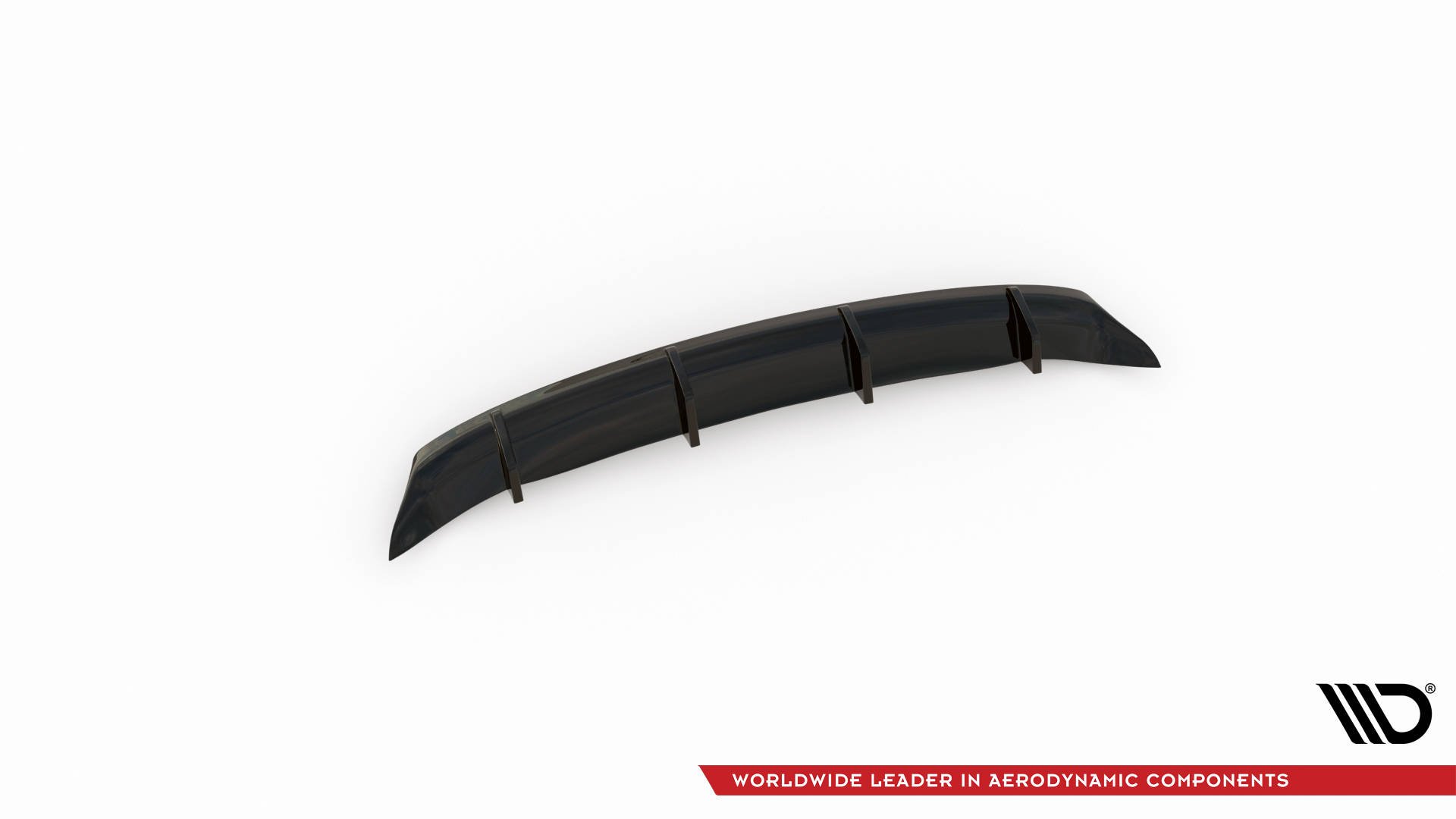Street+ Heck Ansatz Diffusor passend für Lexus IS F Mk2 schwarz Hochglanz