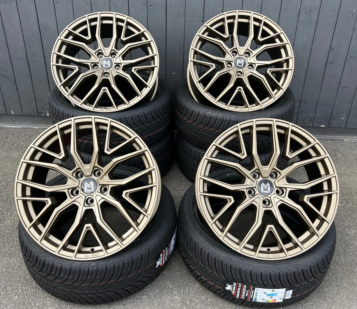 19 Zoll MM09 Felgen für Mercedes A Klasse A35 AMG C Klasse W206 GLA A45 AMG 245G