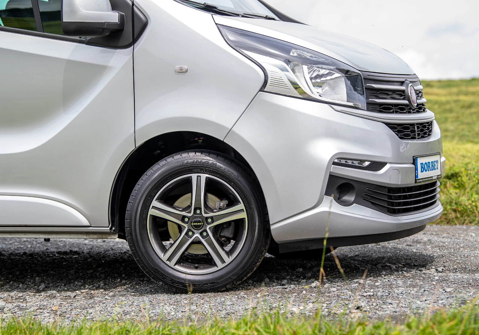 16 Zoll CWD Borbet Alu Felgen für PÖSSL Summit Camper Scout Wohnmobil 5x130