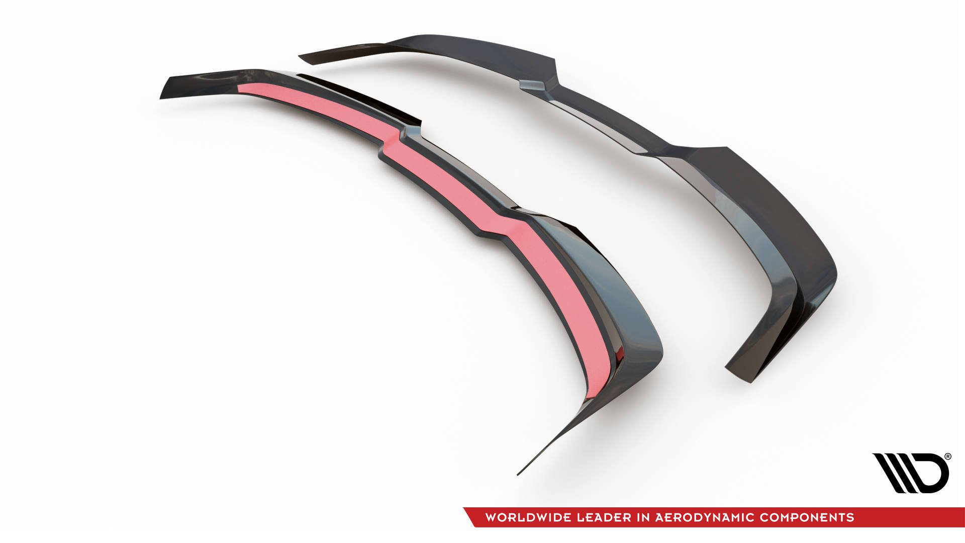Spoiler CAP V.2 für Audi RS6 C8 / C8 Facelift schwarz Hochglanz