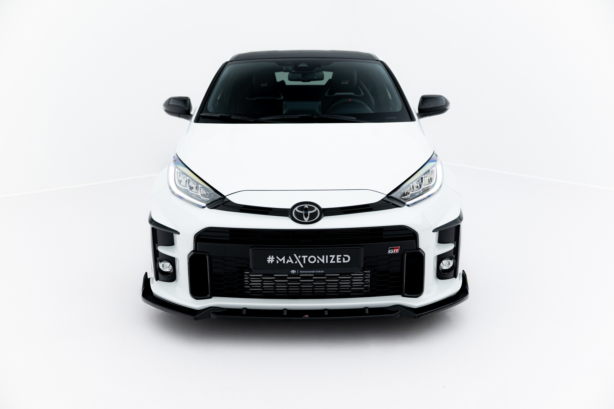 Street+ Spoilerlippe Front Ansatz V.2 + Flaps passend für Toyota GR Yaris Mk4