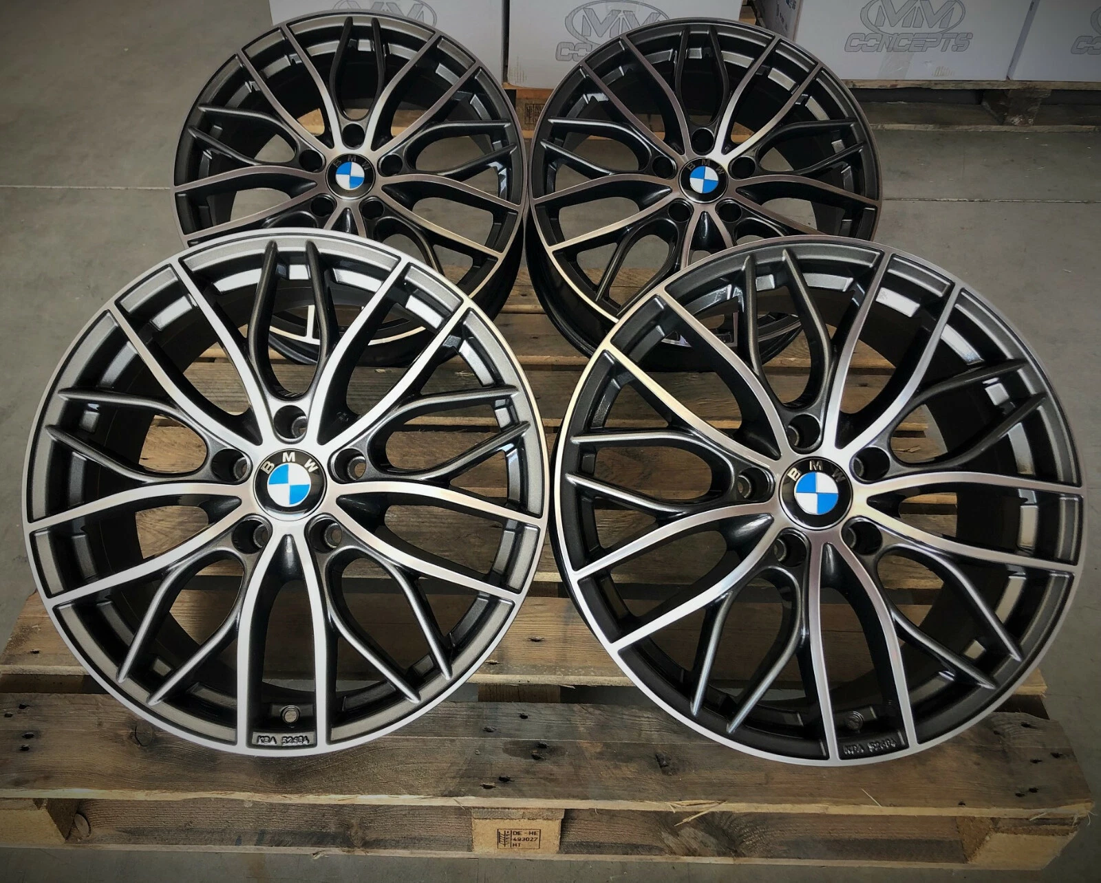 19 Zoll MM01 Alu Felgen für Toyota Supra MK5 BMW Z4 M40i G29 3er G20 G21 5er G31