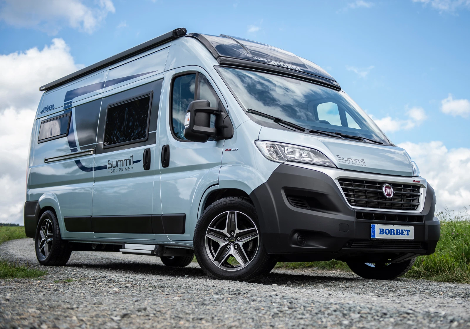 18 Zoll CWZ Borbet Alu Felgen für OPEL Movano Kasten Camper Bus Wohnmobil 5x118