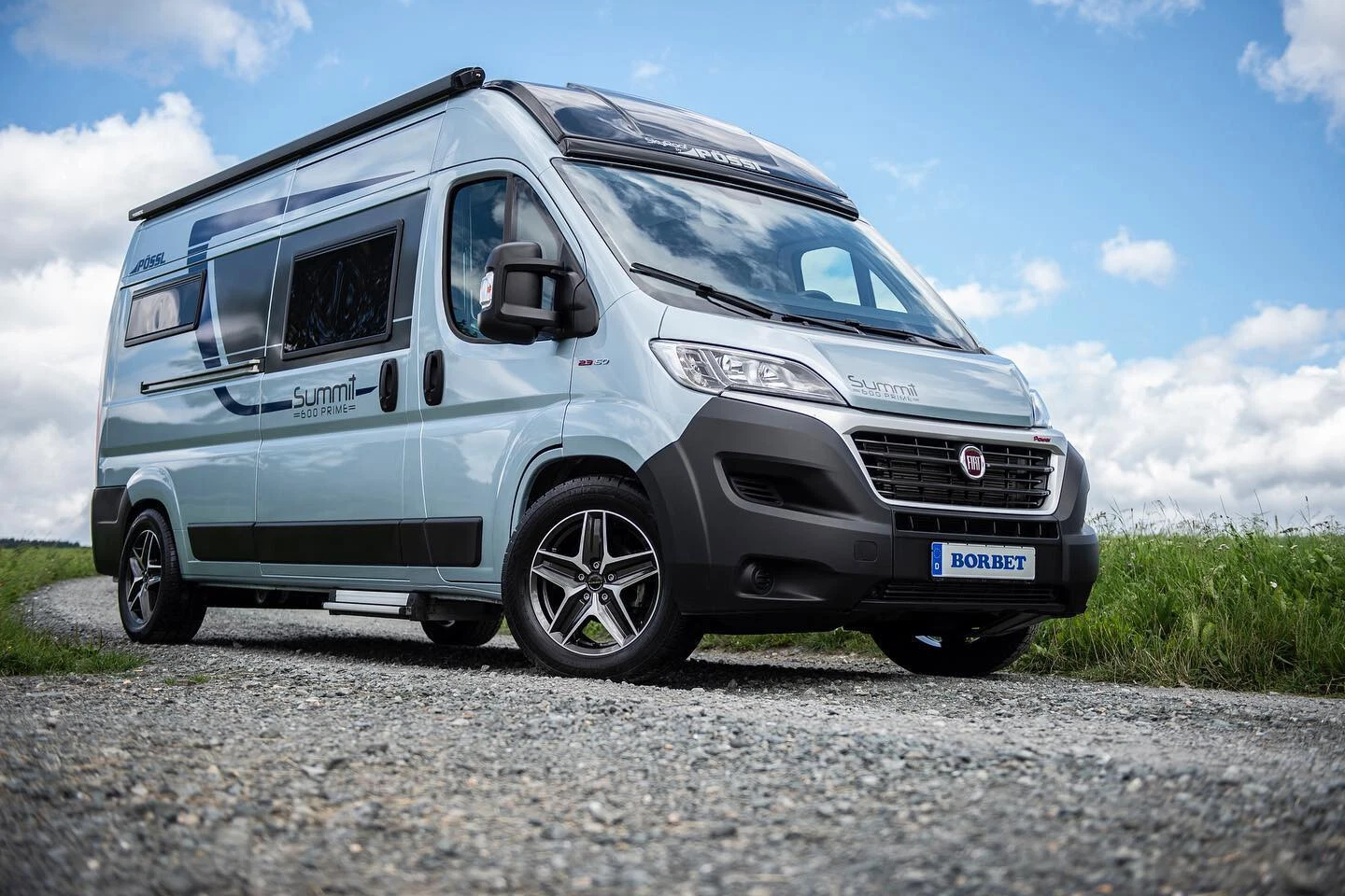 18 Zoll CWZ Borbet Alu Felgen für VW Crafter eCrafter Camper Bus Wohnmobil 5x120