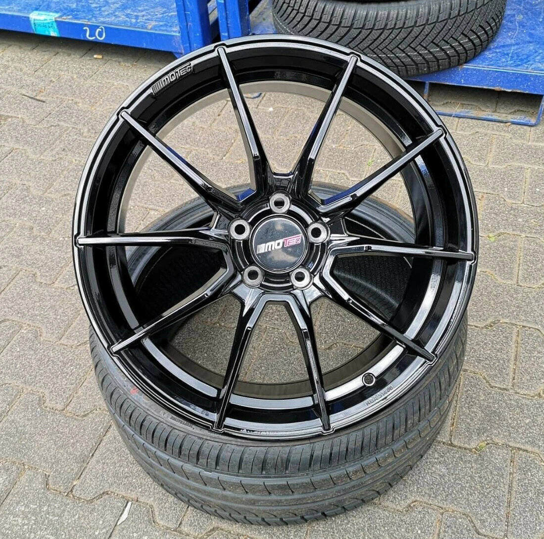 19 Zoll Ultralight Alu Felgen et48 5x112 schwarz für Seat leon Cupra Audi RS3