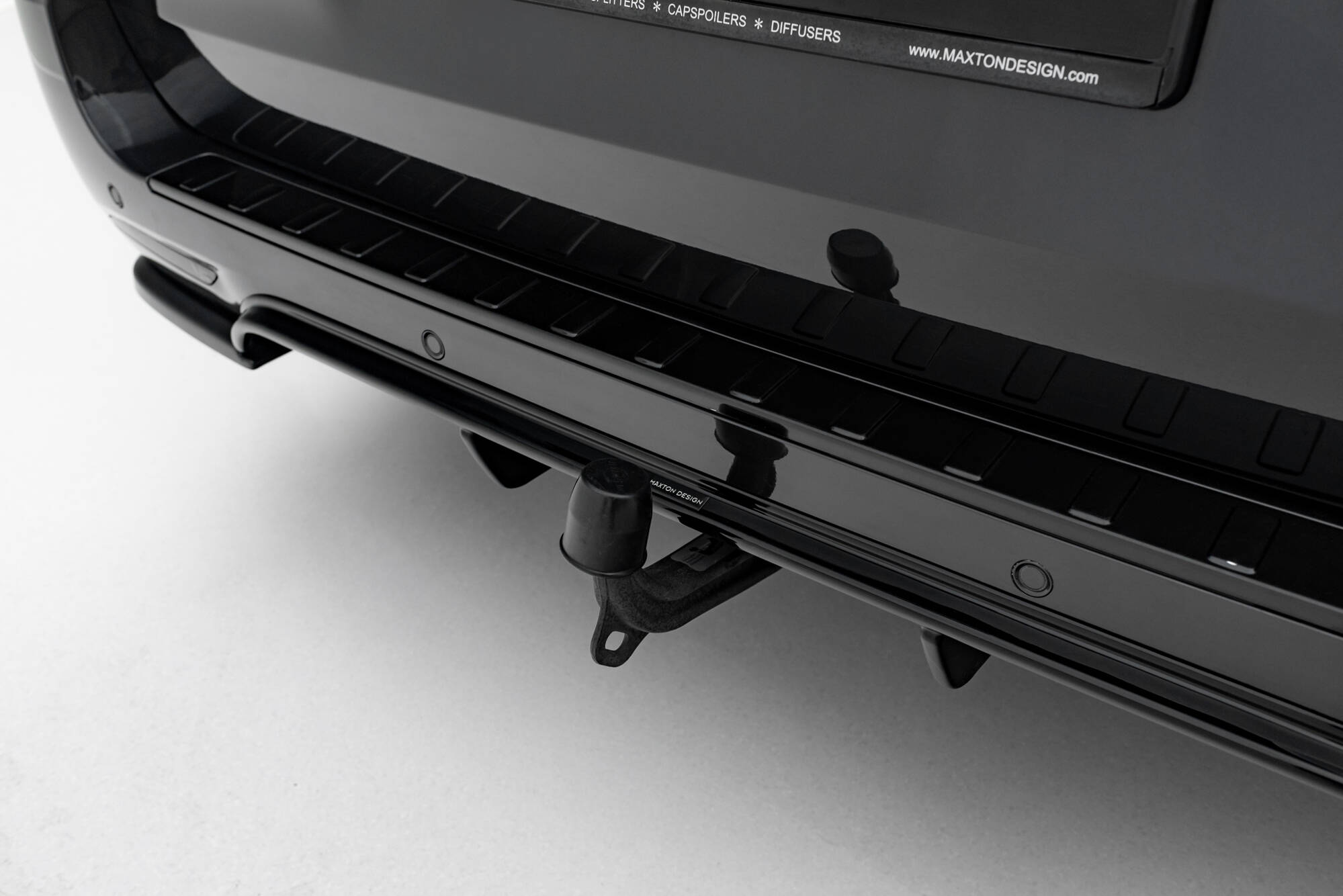 Street+ Heck Ansatz Diffusor passend für Mercedes V-Klasse AMG-Line W447 FL schwarz Hochglanz
