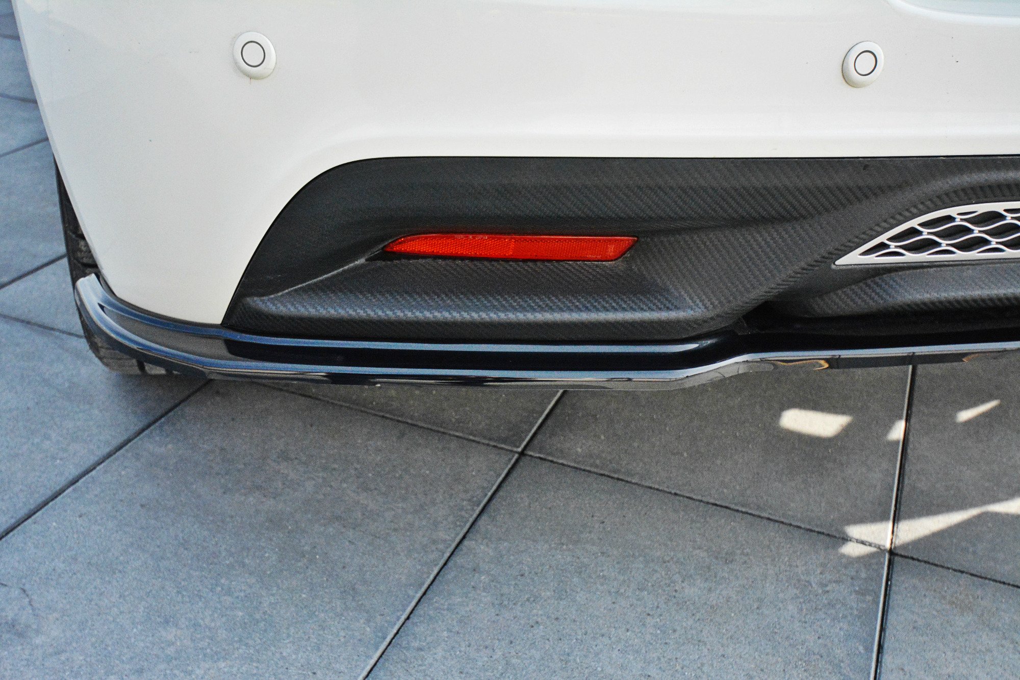 Heckansatz HONDA CR-Z schwarz Hochglanz