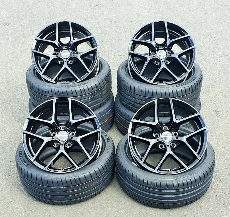 18 Zoll Borbet Y Alu Felgen für Jaguar S X Type XE XF XJ Land Rover Discovery