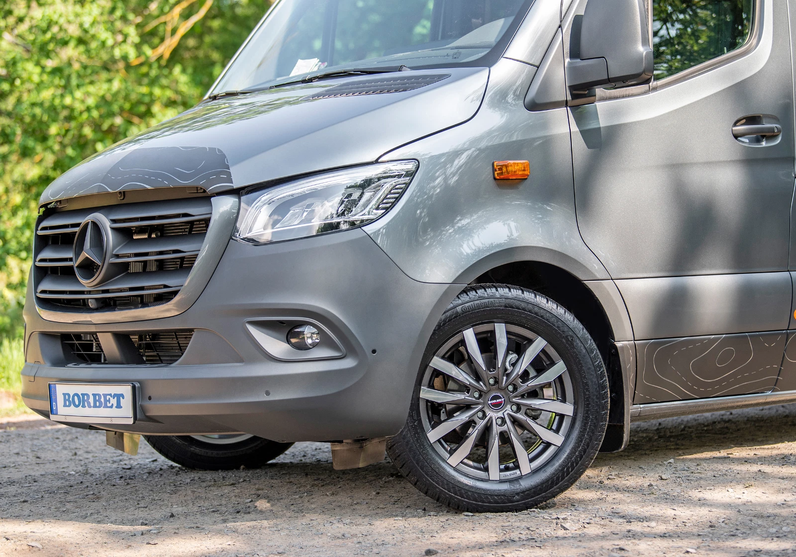 16 Zoll CW5 Borbet Alu Felgen für Ford Transit Tourneo Camper Wohnmobil NEU BUS