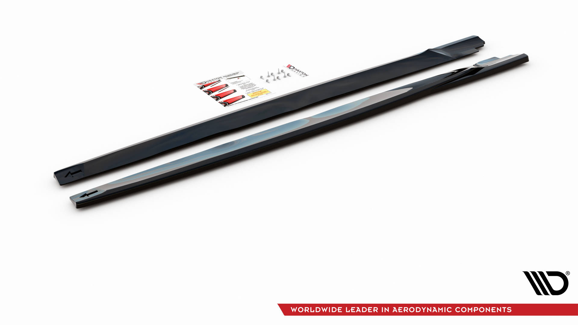 Street+ Seitenschweller Leisten V.2 passend für Nissan 370Z Nismo FL schwarz Hochglanz