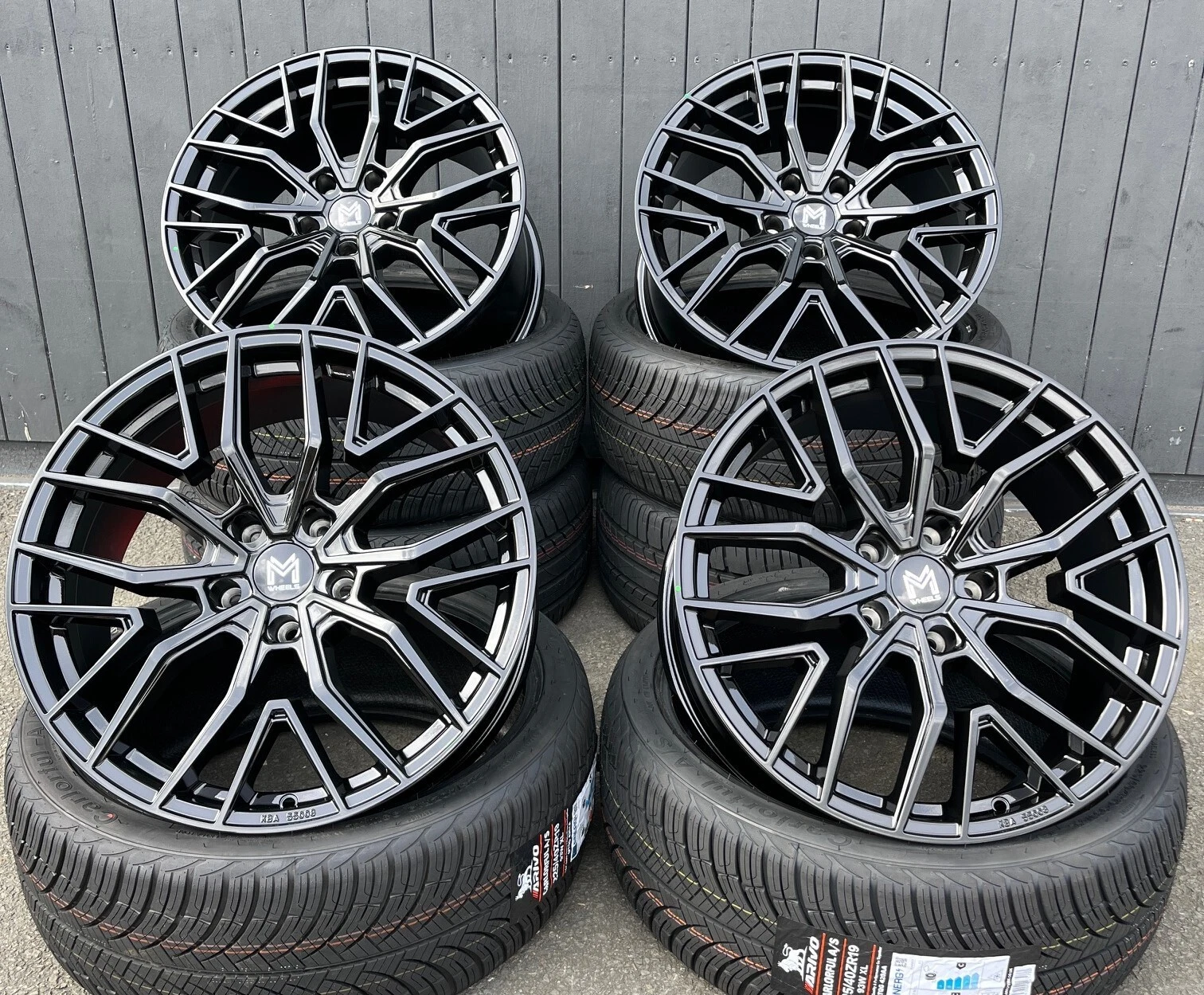 19 Zoll BW01 Felgen für Audi A4 S4 B8 Mercedes A Klasse W176 A45 AMG W177 A250