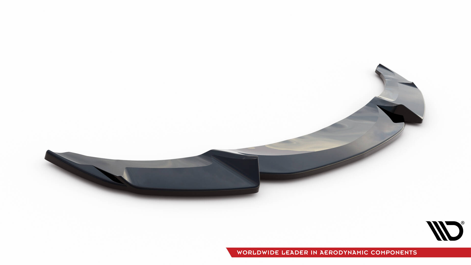 Street+ Spoilerlippe Front Ansatz V.3 passend für BMW 5er F10/F11 M-Paket schwarz Hochglanz