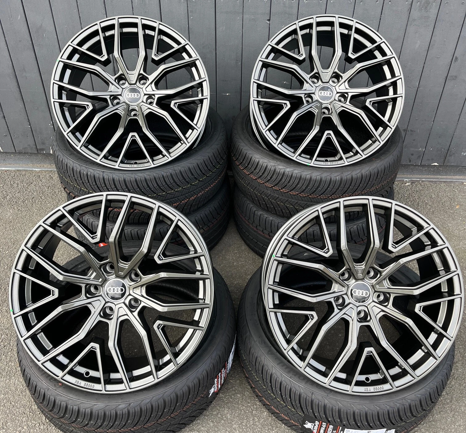 19 zoll MM09 Felgen für Audi A4 8H 8E B6 QB6 RS4 A6 4F 4G C8 C7 C6 A8 S-Line RS