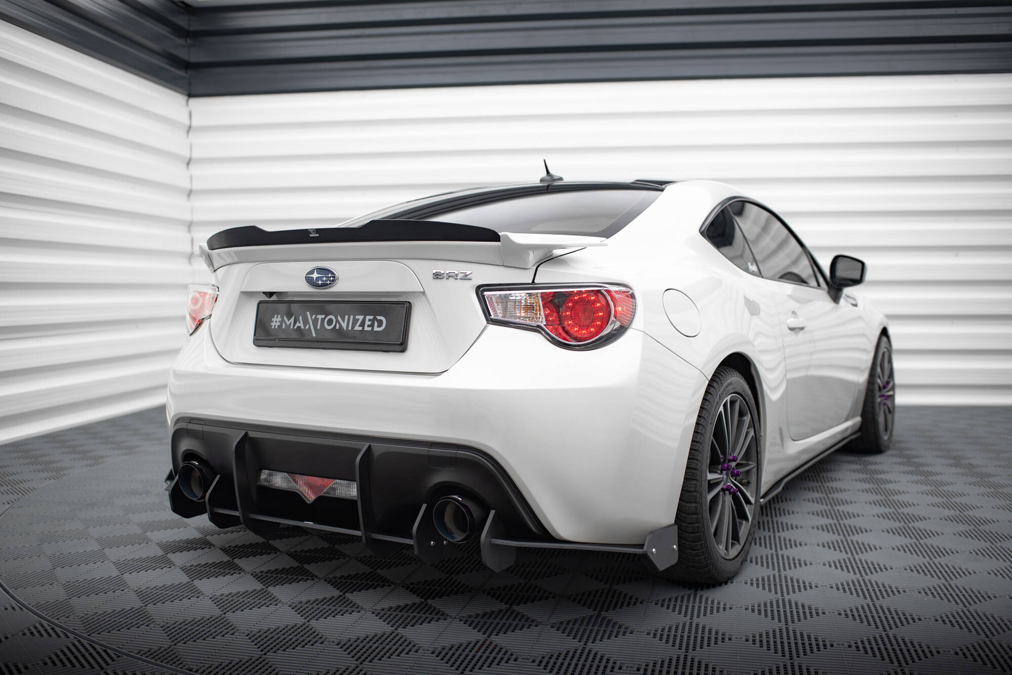 Street Pro Heck Ansatz Flaps passend für Subaru BRZ Mk1 / Mk1 FL