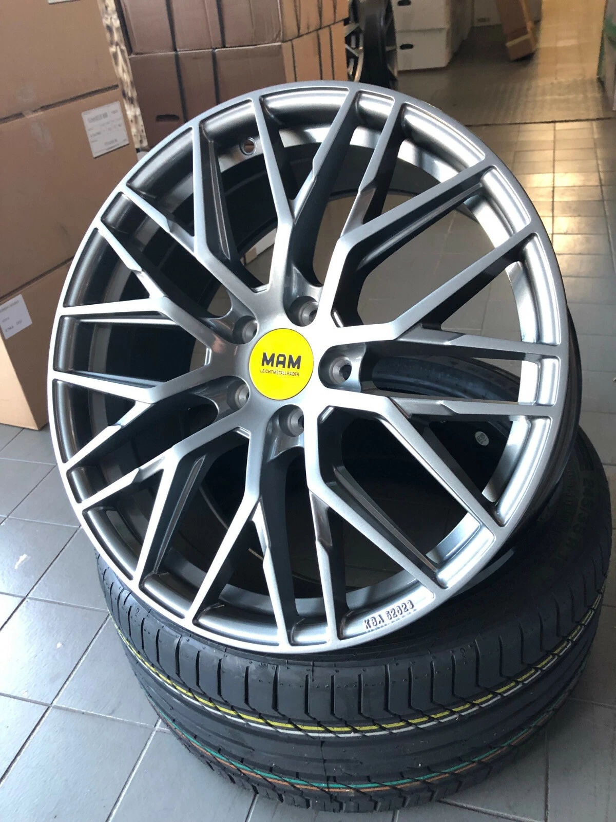 19 Zoll RS4 Felgen für VW Golf 5 6 7 Variant R Passat T-Roc R-Line Tiguan Eos