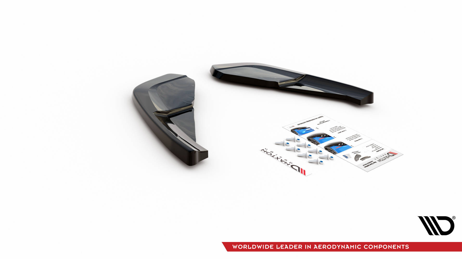 Street+ Heck Ansatz Flaps passend für Nissan 370Z Nismo FL schwarz Hochglanz
