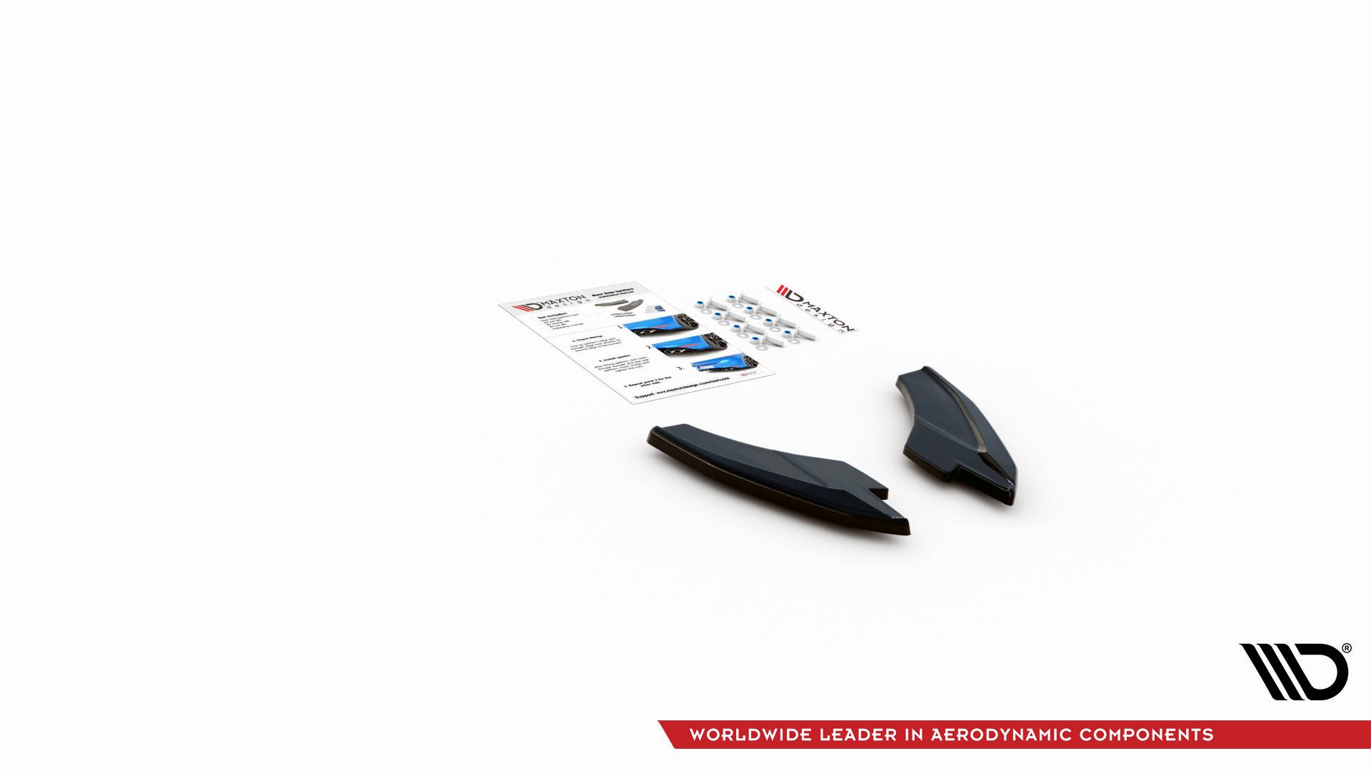 Street+ Heck Ansatz Flaps V.2 passend für Audi S3 8Y Carbon Look