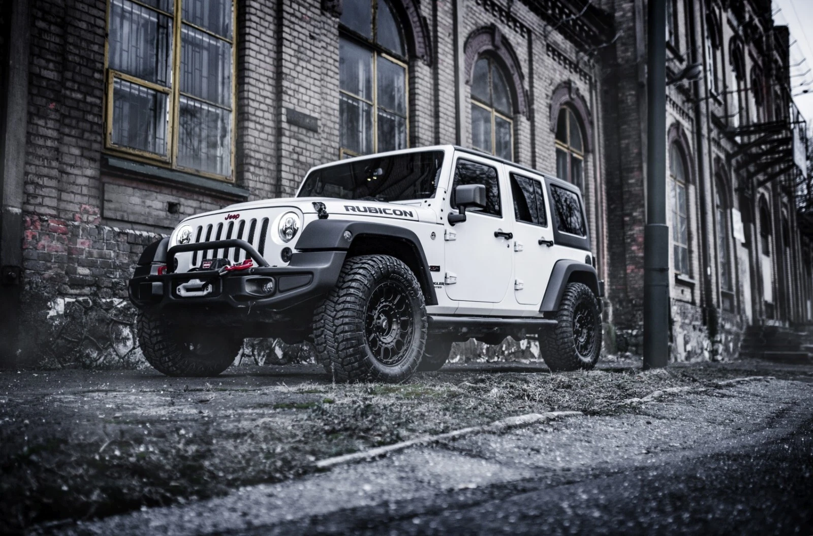 18 Zoll Japan Racing JRX10 Alu Felgen für Jeep Wrangler Schwarz Matt 9x18 et15
