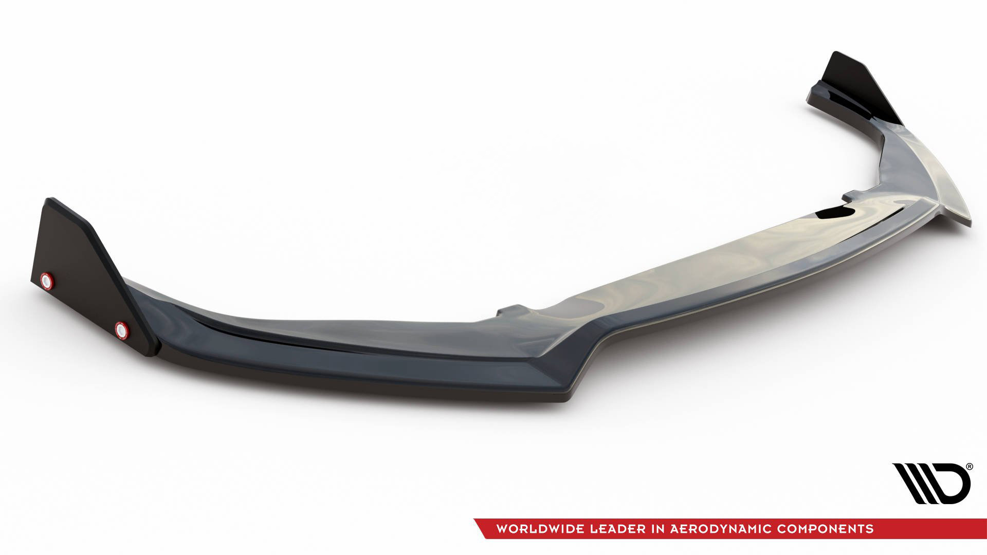 Street+ Spoilerlippe Front Ansatz + Flaps V.3 passend für Toyota GR Yaris Mk4 schwarz matt