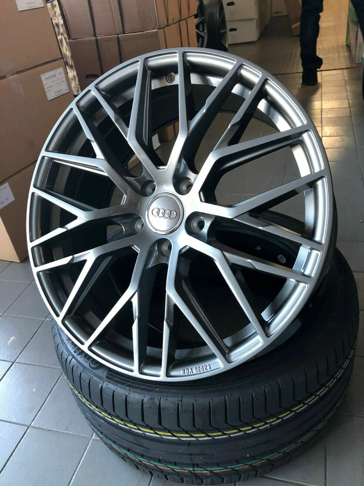 18 Zoll RS4 Felgen für Seat Alhambra Altea Leon Cupra FR R Skoda Octavia RS Neu