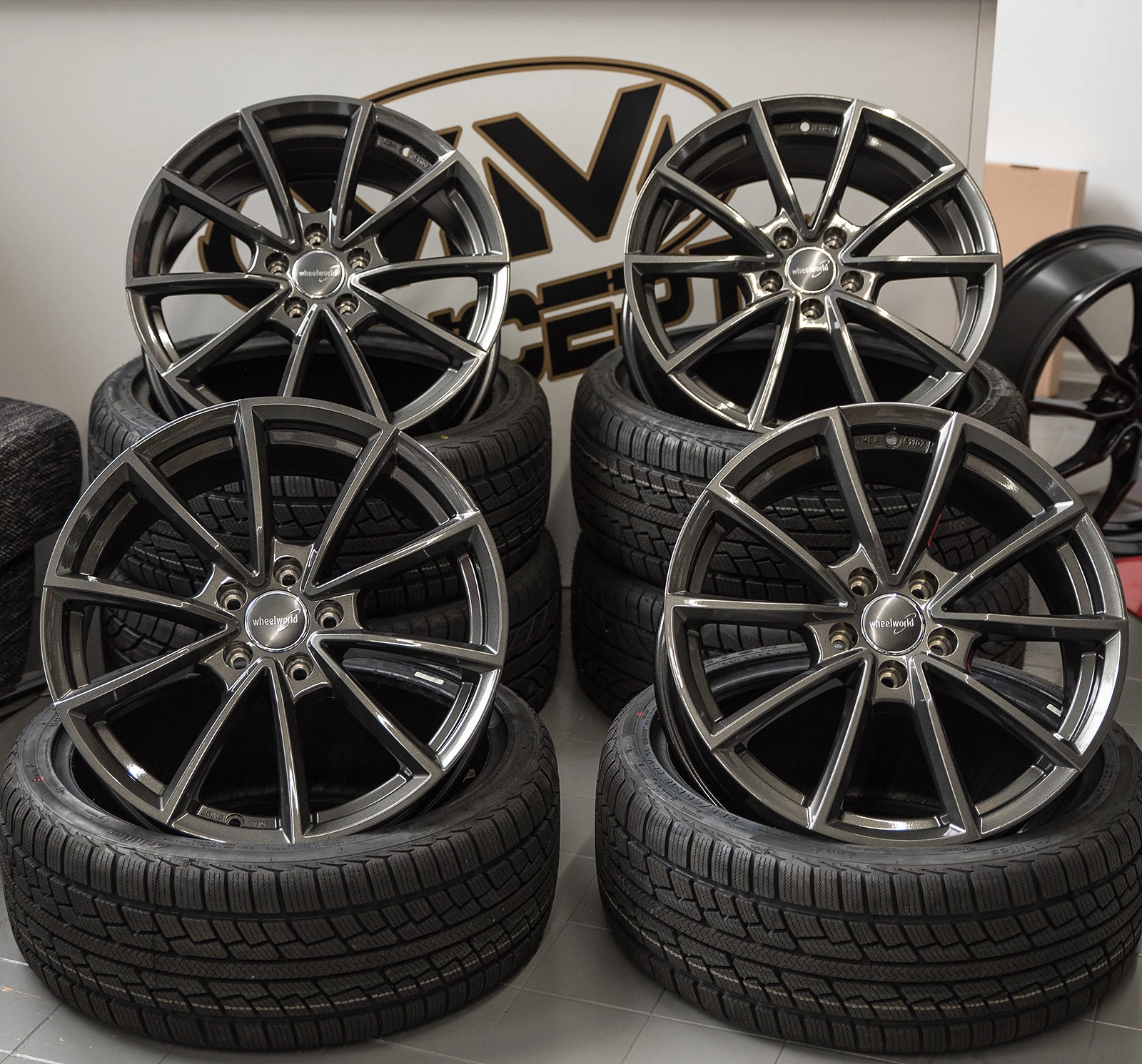 18 Zoll WH28 Felgen für Mercedes Benz A B C E CL CLA CLC CLK GLK SLK Klasse ABE