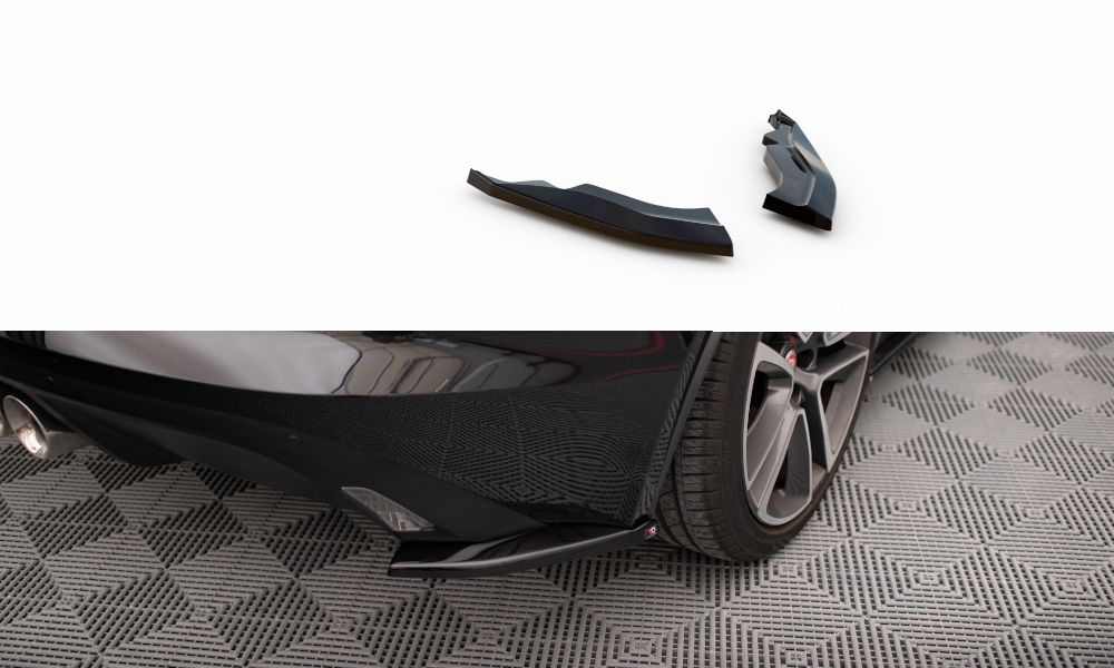Street+ Heck Ansatz Flaps passend für Jaguar F-Type Mk1 FL schwarz Hochglanz