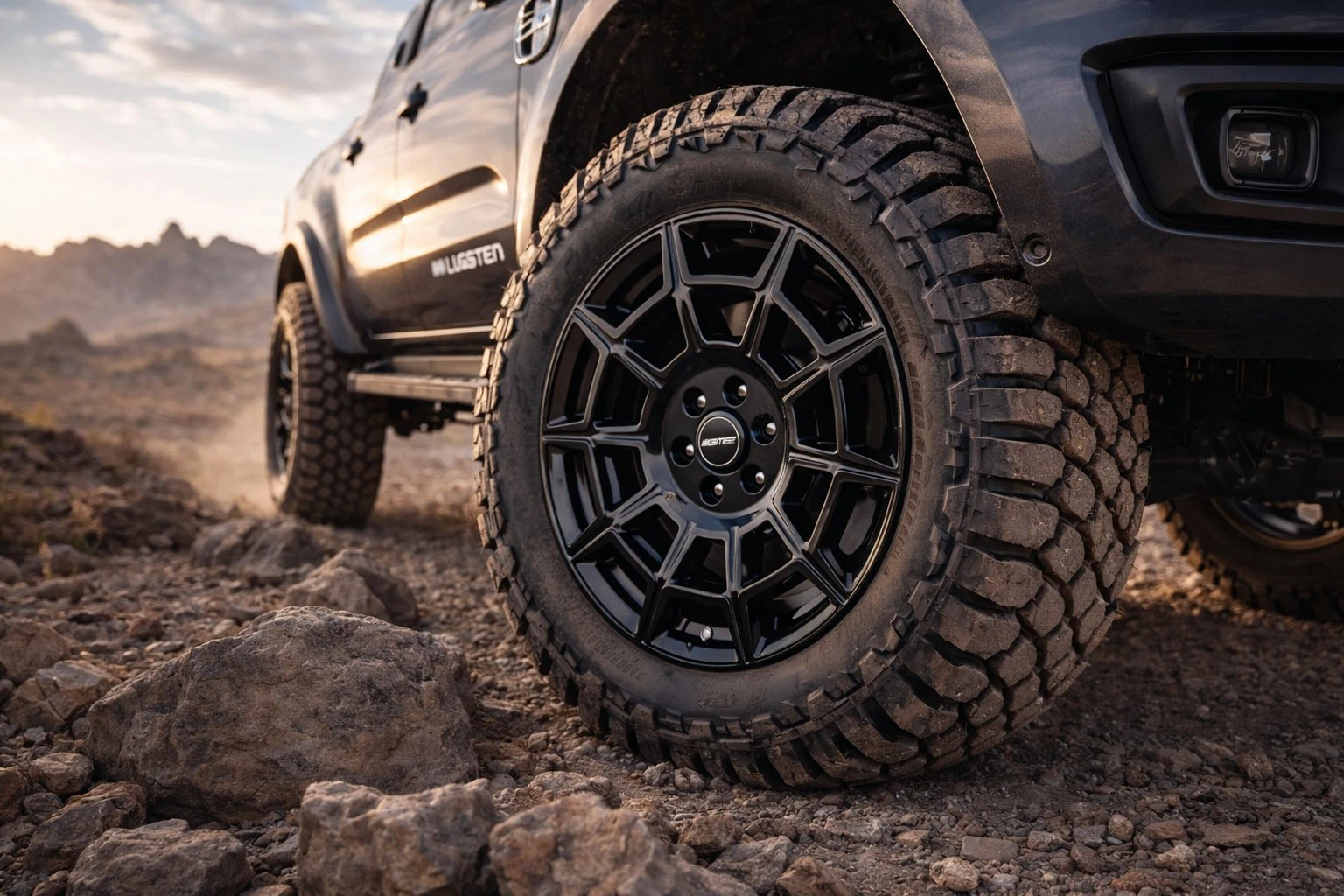 18 Zoll GMP Pervan Felgen für VW Amarok T1 2 Pickup Offroad Gelände AT 6x139,7